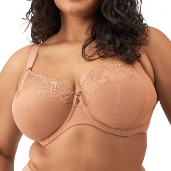 EL-EL302505CAT - Reggiseno Zarla speciale seno abbondante - Cafe au lait