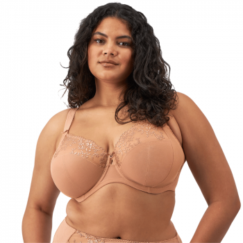 EL-EL302505CAT - Reggiseno Zarla speciale seno abbondante - Cafe au lait
