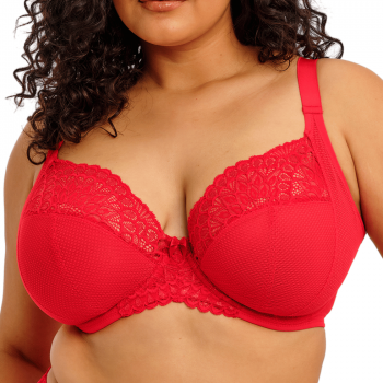 EL-EL303334RED- Reggiseno soft Tiernie per coppe grandi - Red