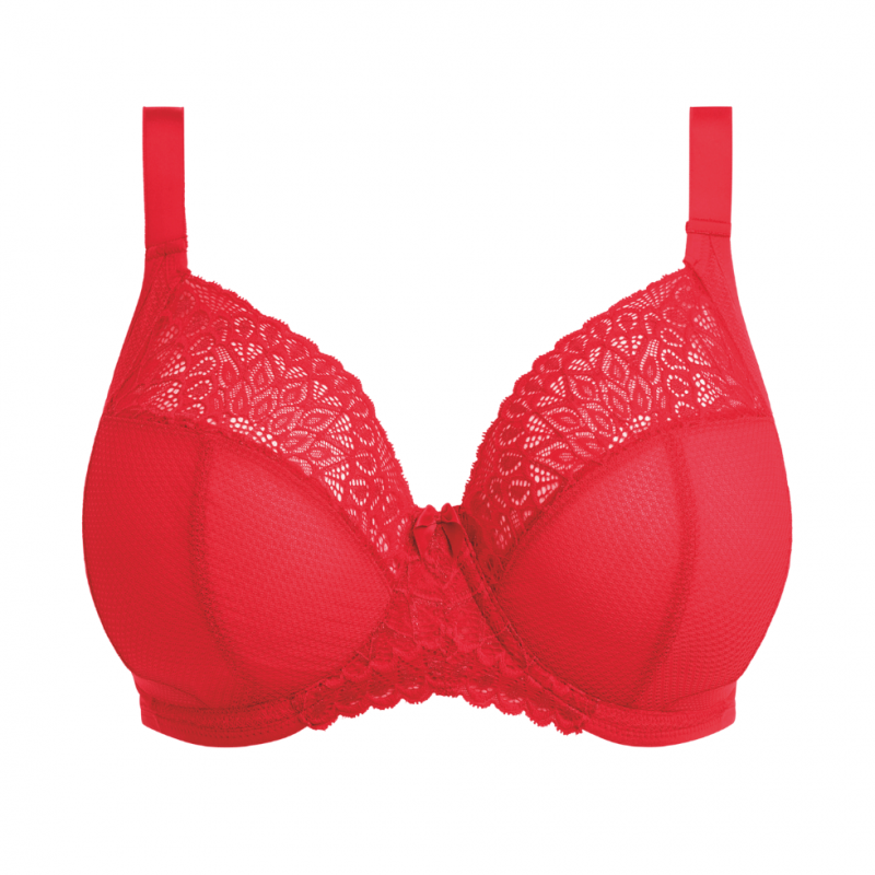 EL-EL303334RED- Reggiseno soft Tiernie per coppe grandi - Red