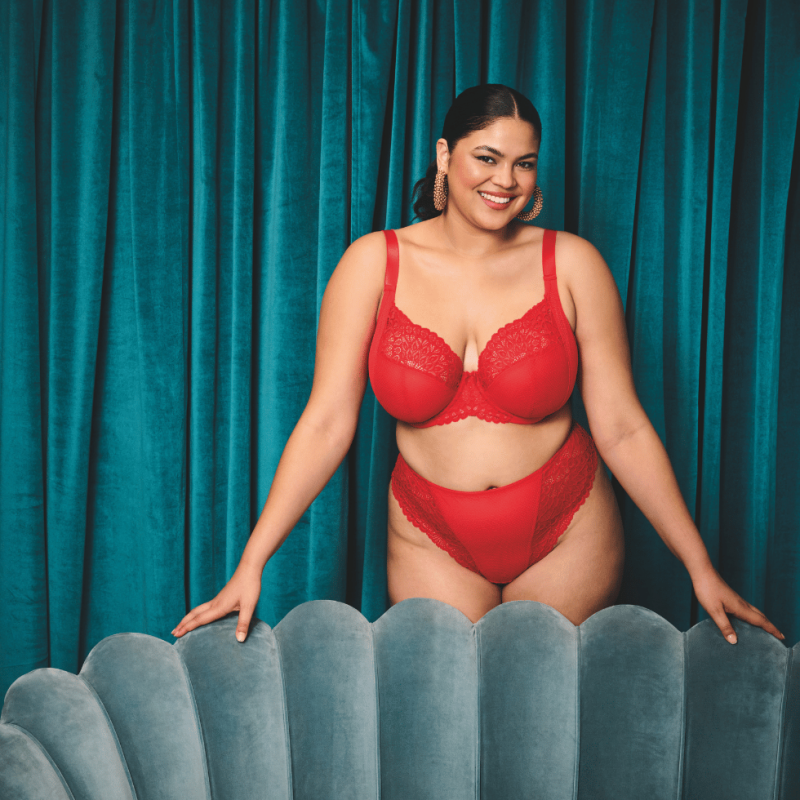 Slip Tierinie Elomi red