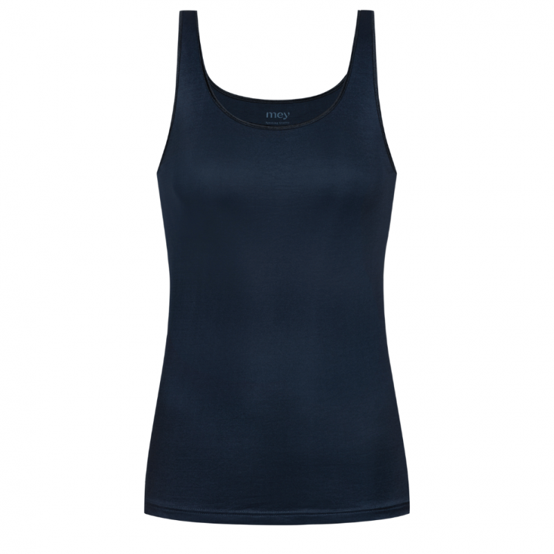 MEY-55204-408 - Top in viscosa serie Emotion - night blue