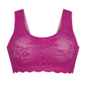 Bralette con coppe imbottite Essential Lace Anita candy pink