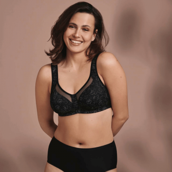 ANI5873.445 - Reggiseno Clara Art senza ferretto - Black antracite