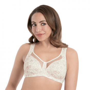 ANI5874.612- Reggiseno Clara Art senza ferretto liscio - cristallo