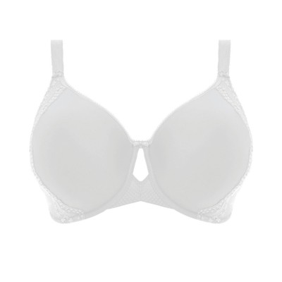 Reggiseno con Ferretto Elomi Charley Bianco - Invisibile e Traspirante