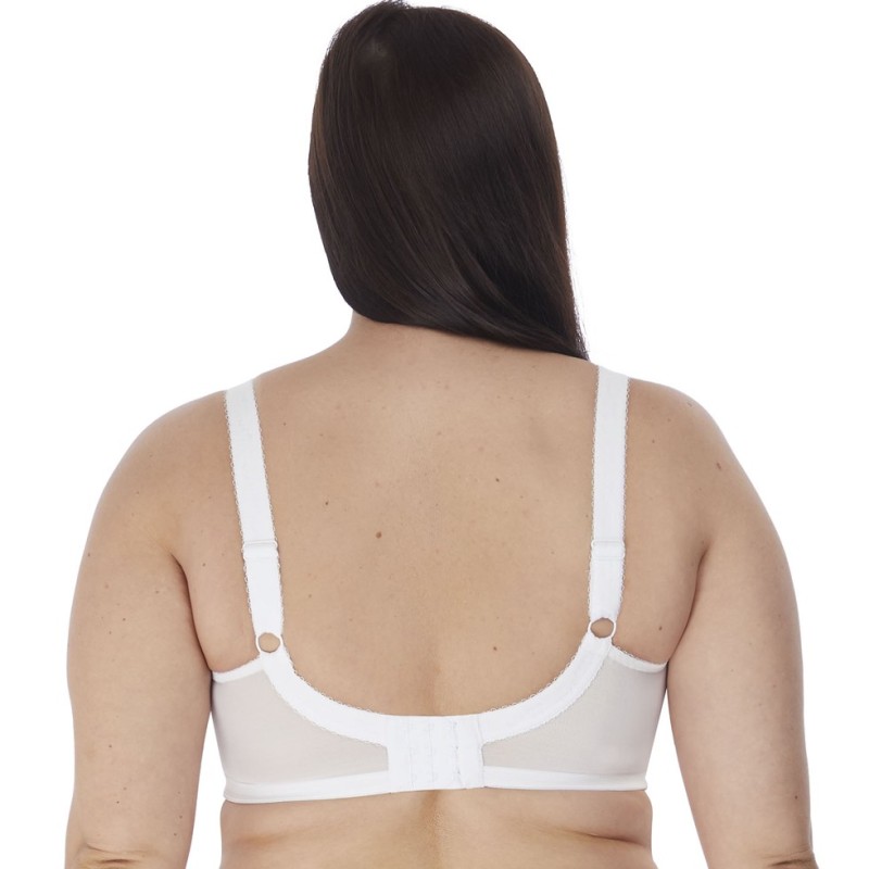Reggiseno con Ferretto Elomi Charley Bianco - Invisibile e Traspirante
