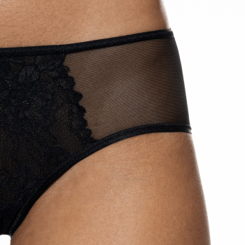 MEY-1320002-3 - Hipster serie Fabulous in pizzo - Nero