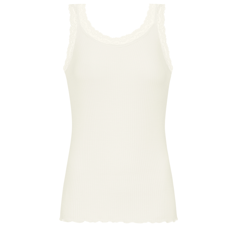 MEY-1110067-1204 - Canotta in lana-seta serie Wool Expressive - Oatmilk