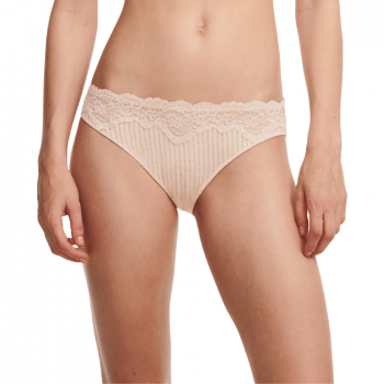 CL-C93730-01N - Slip Marilyn con pizzo - Beige dorè