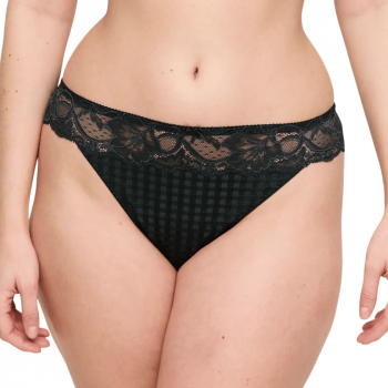 PD-0662125DFO- Perizoma Madison con pizzo - Deep Forest