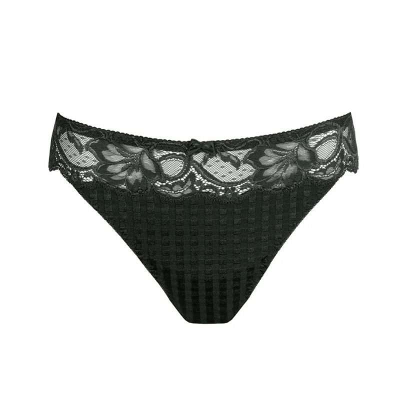 PD-0662125DFO- Perizoma Madison con pizzo - Deep Forest