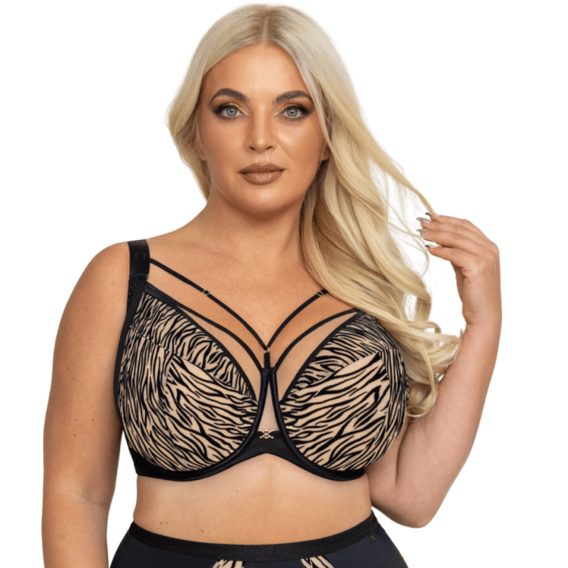 KL-B-QUEEN- SOFTFULLCUP- Reggiseno soft coprente con ferretto supporto laterale - Nero
