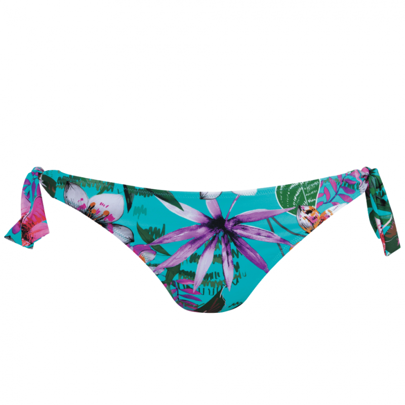 ANI-M68840-0-305- Slip combinabile Adella Bottom con laccetti - blue capri