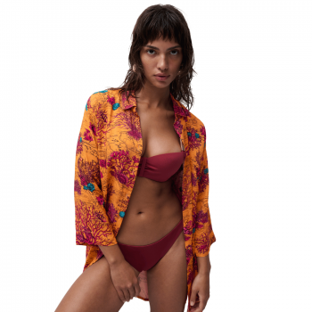 CL-C14YJ0-C79- Camicia maniche 3/4 Passionate - light mediterranean