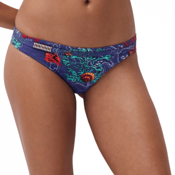 CL-C16VA0-C80-Slip bikini vita media combinabile Icon - dark mediterranean