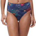 Slip bikini alto Icon di Chantelle dark mediterranean
