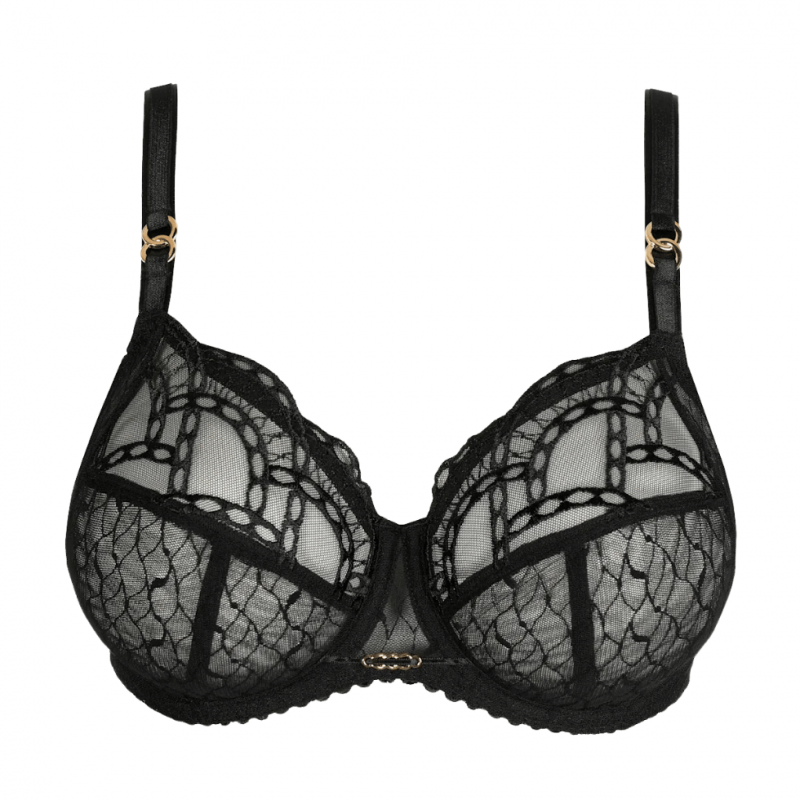 PD-0163590-ZWA- Reggiseno soft Naica coprente con ferretto - nero