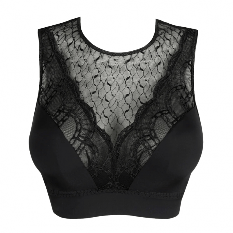 PD-0163596ZWA - Bralette Naica senza ferretto - nero