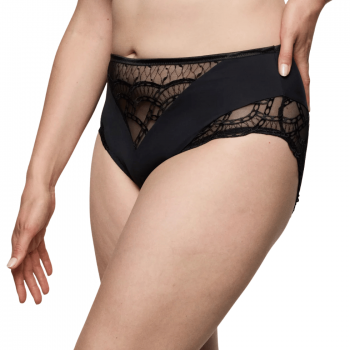 PD-0563591ZWA - Slip a vita alta Naica - nero