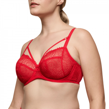 PD-0163180-81TRR- Reggiseno soft Sophora con elastici - True Red