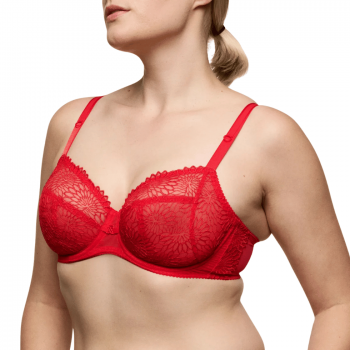 PD-0163180-81TRR- Reggiseno soft Sophora con elastici - True Red