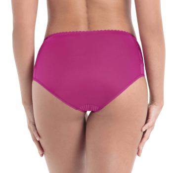 ANI1366.192- Slip vita alta Sita tulle con pizzo - candy pink