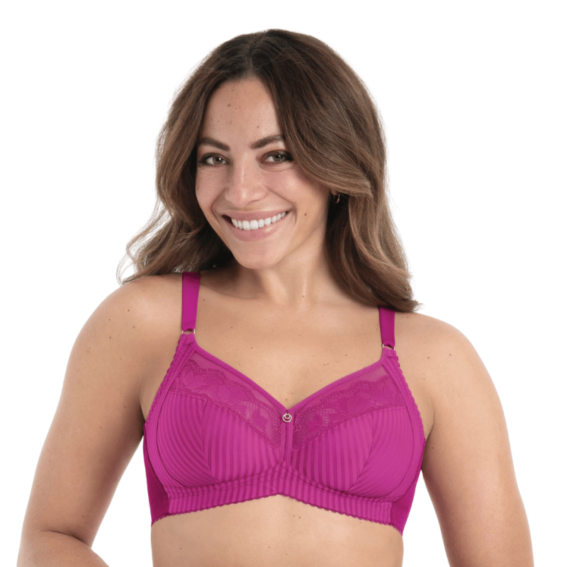 Reggiseno Sita senza ferretto Rosa Faia con coppe fino alla F