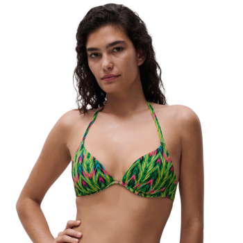 CL-C22JMA-C39-Bikini due pezzi a triangolo Easy Pop - Green Rythm