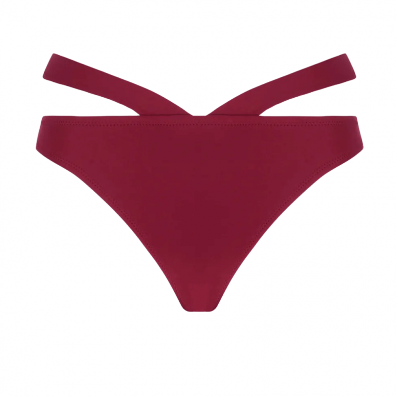 ANG-EBB0714-PR - Slip sgambato combinabile La Chiquissima - Prune