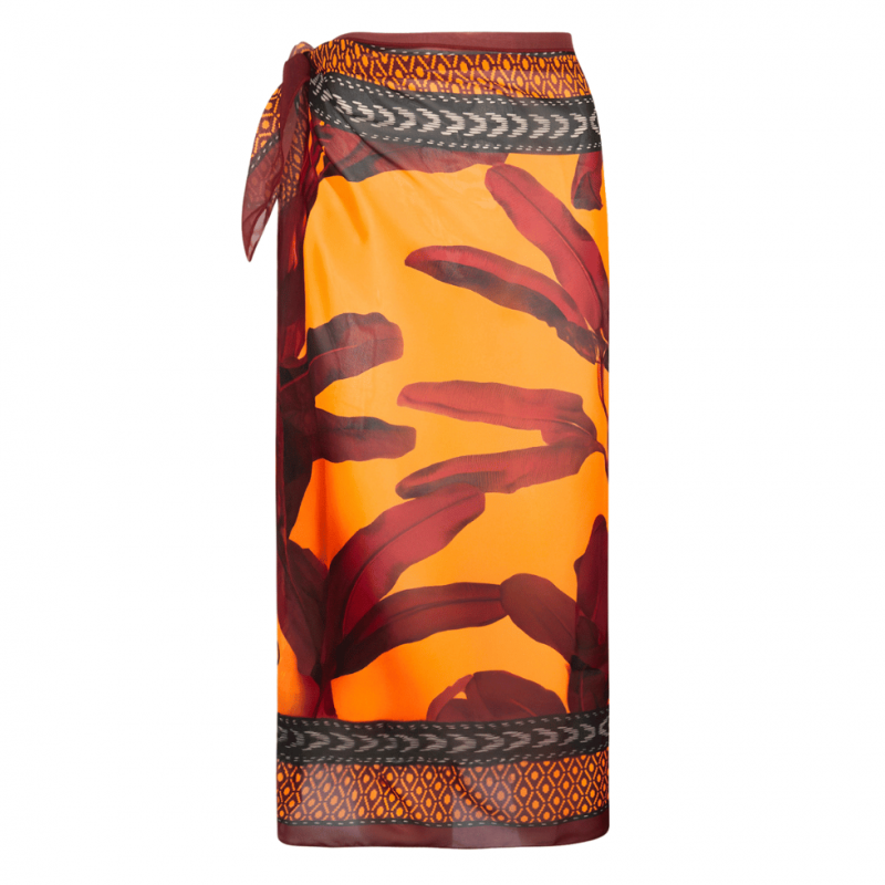 ANG-ESB6059-JB-Pareo La Melanesia - Jaune Banane