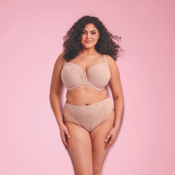 EL-EL302753SAH- Slip alto in pizzo Nerina - sahara