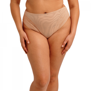 EL-EL302753SAH- Slip alto in pizzo Nerina - sahara