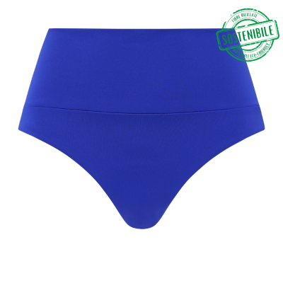 Slip bikini alto Icon di Chantelle greek blue