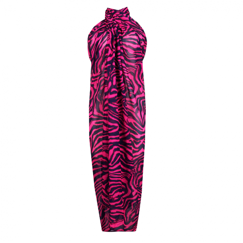 PD-4013782HPZ-Pareo Malabo - Hot pink zebra