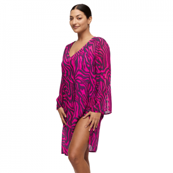 PD-4013784HPZ- Kaftano Malabo - Hot pink zebra