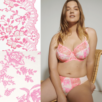 PD-163520VBM- Reggiseno coprente con ferretto Novaro - Vibrant blossom