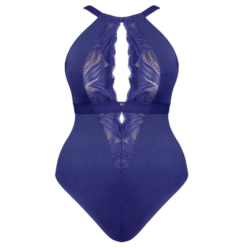 CK-ST010704DBU Body Indulgence senza ferretto Scantilly taglie curvy - Deep Blue