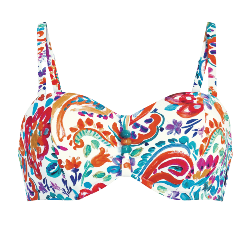 Fascia Ella Top Rosa Faia swimwear