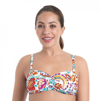 ANI-M66507-1-009- Fascia bikini combinabile Santa Anna senza ferro da protesi - multicolor