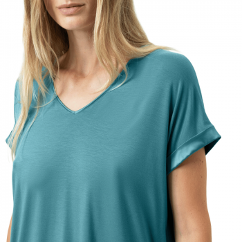 MEY-1210103-1748 - T-shirt manica corta Pure Chic - Teal dream