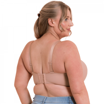 CK-2601-LAT - Reggiseno a fascia Luxe con ferretto e bretelle multiposizione - Latte