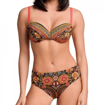 DA-26-079-Bikini due pezzi con ferretto Mora - Multicolor