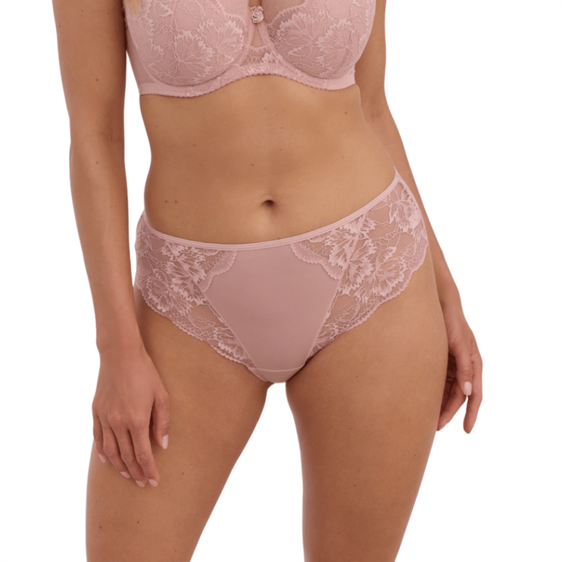 GA-GFP1134ROZ- Slip Evelyn in pizzo - rosa