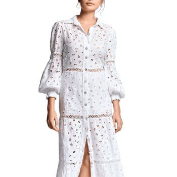 IC-26-008-WHITE-Maxi Abito Joanna in cotone - bianco