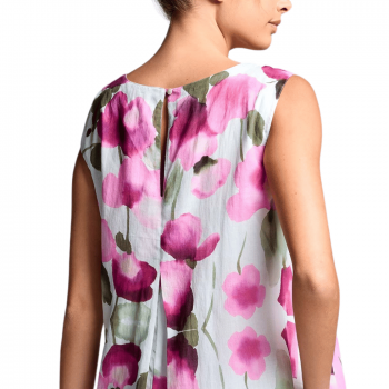 IC-26-071 - Abito lungo smanicato Delilah in cotone - Multicolor