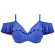 EL-ES7282AZE- Bikini con volant Plain Sailing con ferretto - Azure