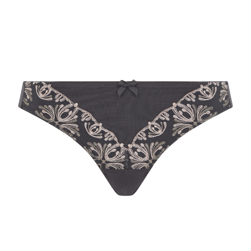 Shorts Champs Elysées Chantelle noir joyaux