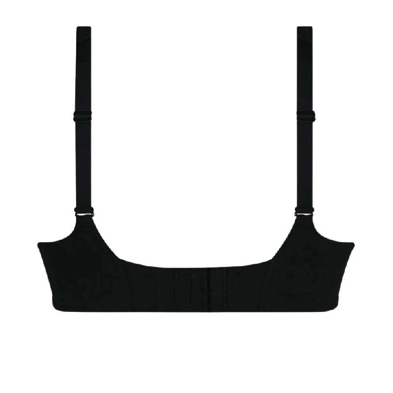 Reggiseno soft coppe grandi Suzette nero