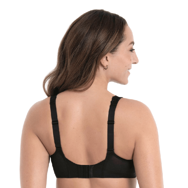 Reggiseno Suzette senza ferretto Rosa Faia nero